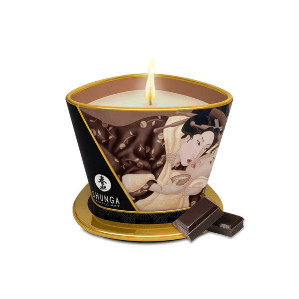 Bougie de massage chocolat 170ml 